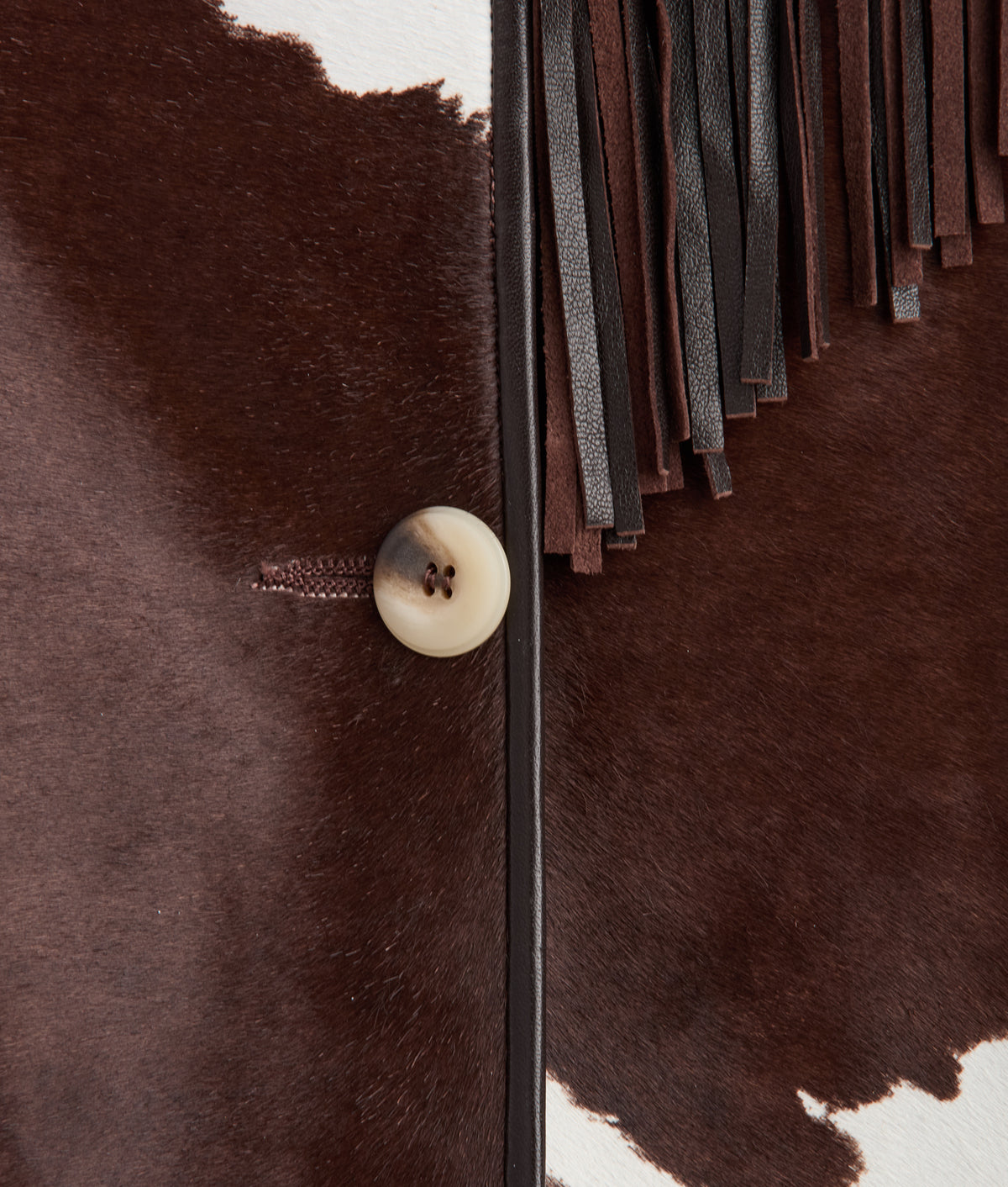 Harper Fringe Jacket :: Brown Mix 9