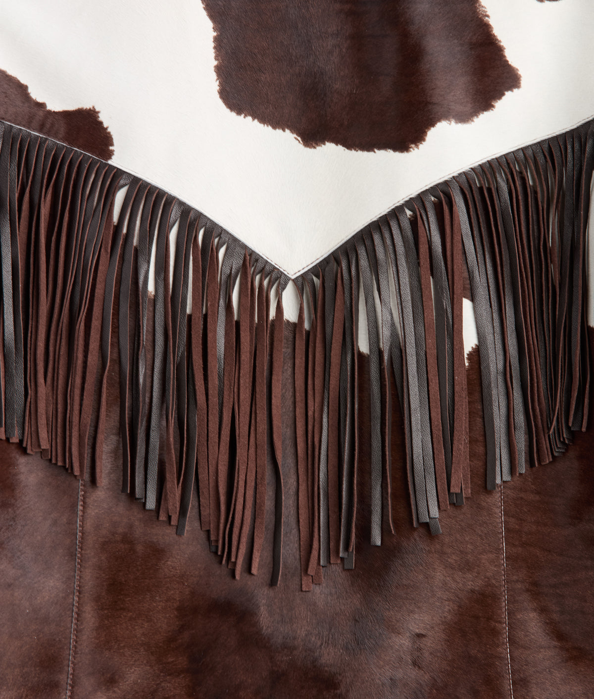 Harper Fringe Jacket :: Brown Mix 10