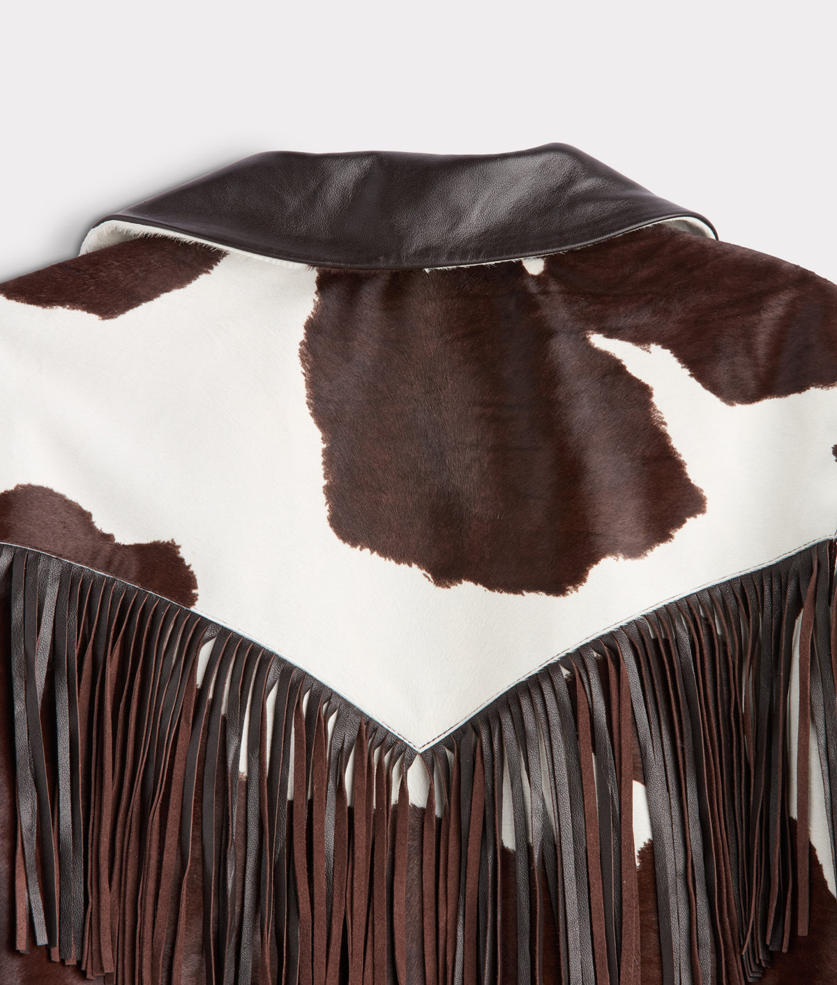 Harper Fringe Jacket :: Brown Mix 4