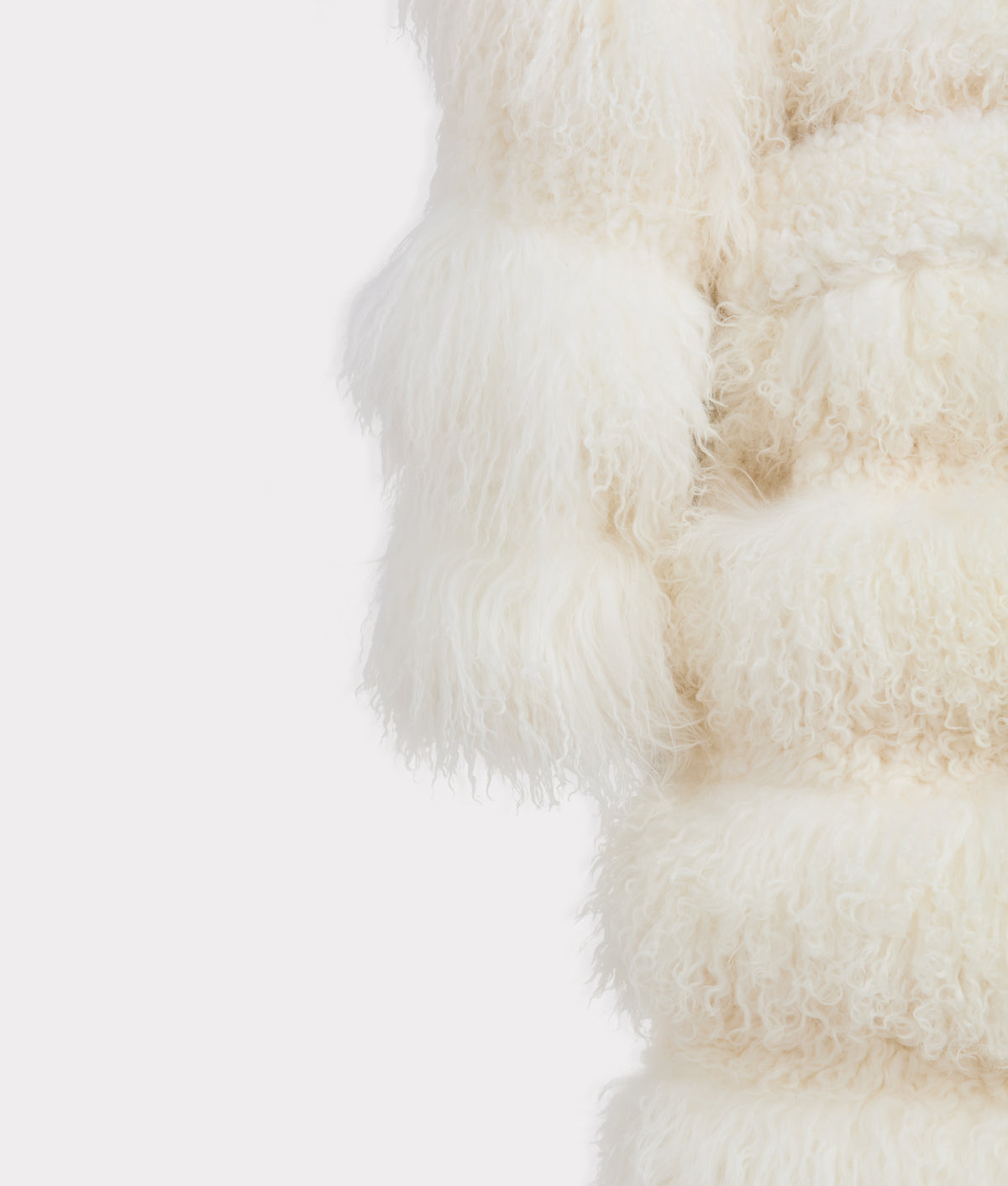 Anne Fur Coat :: White 5