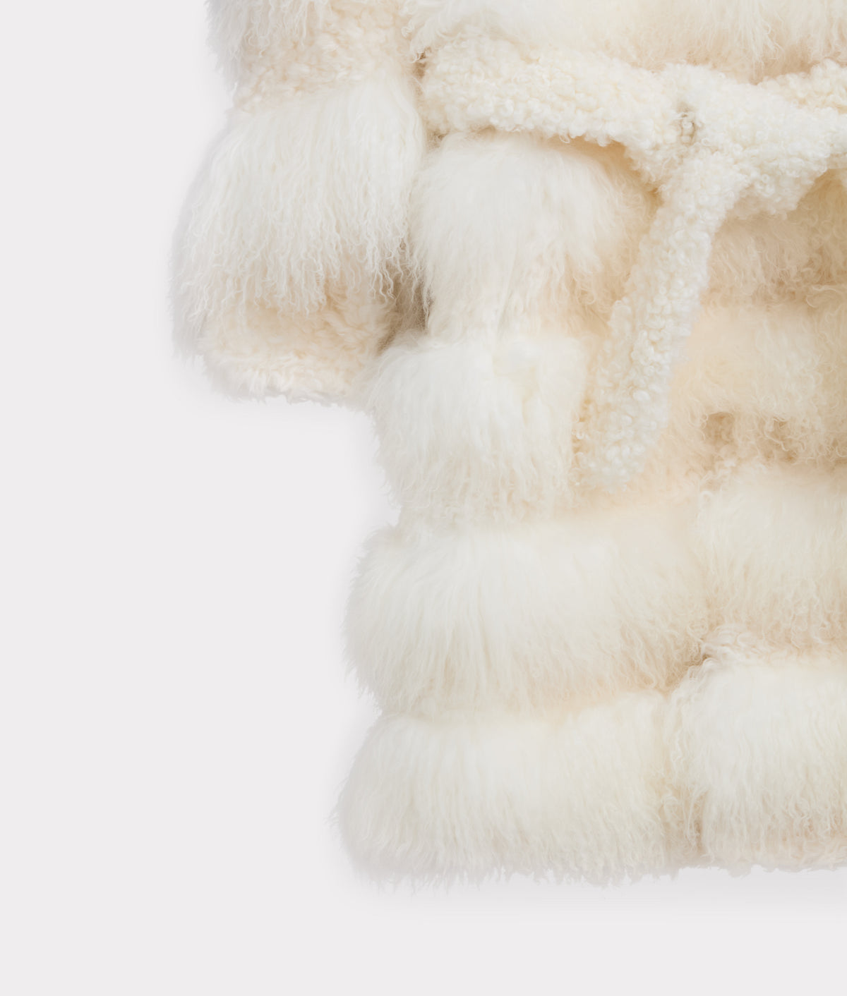 Anne Fur Coat :: White 4
