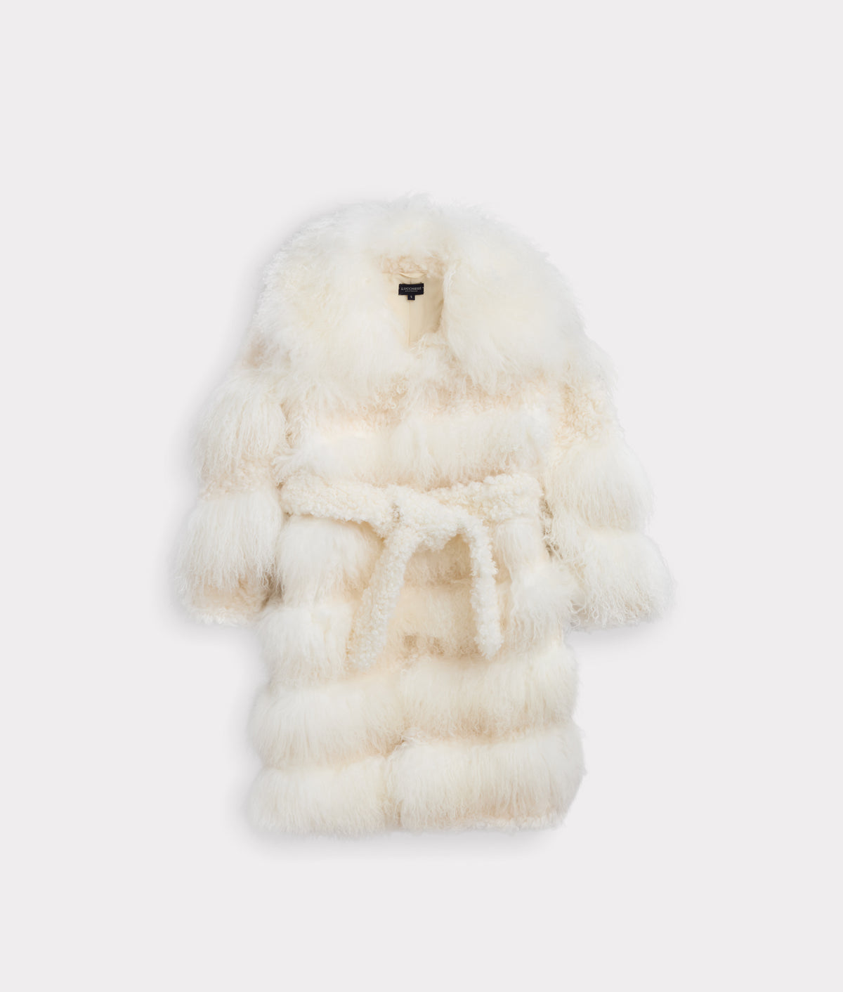 Anne Fur Coat :: White 1