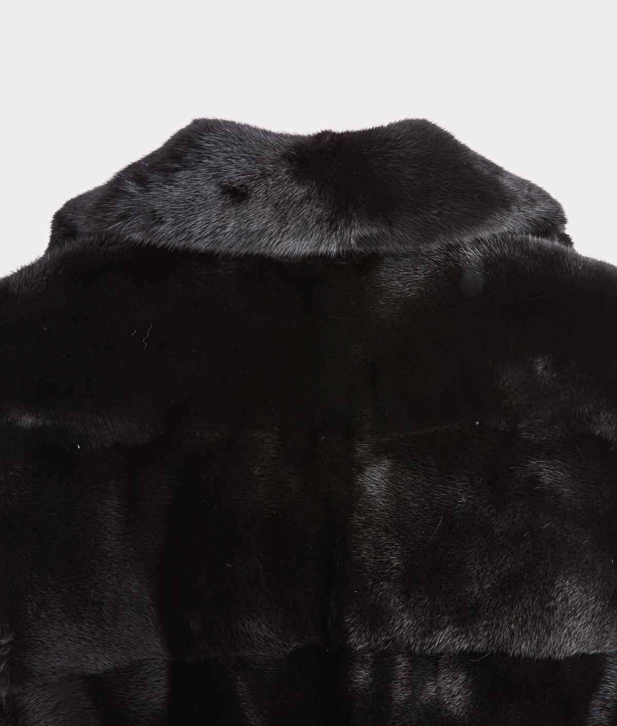 Andrea Sleeveless Fur Coat :: Black 3