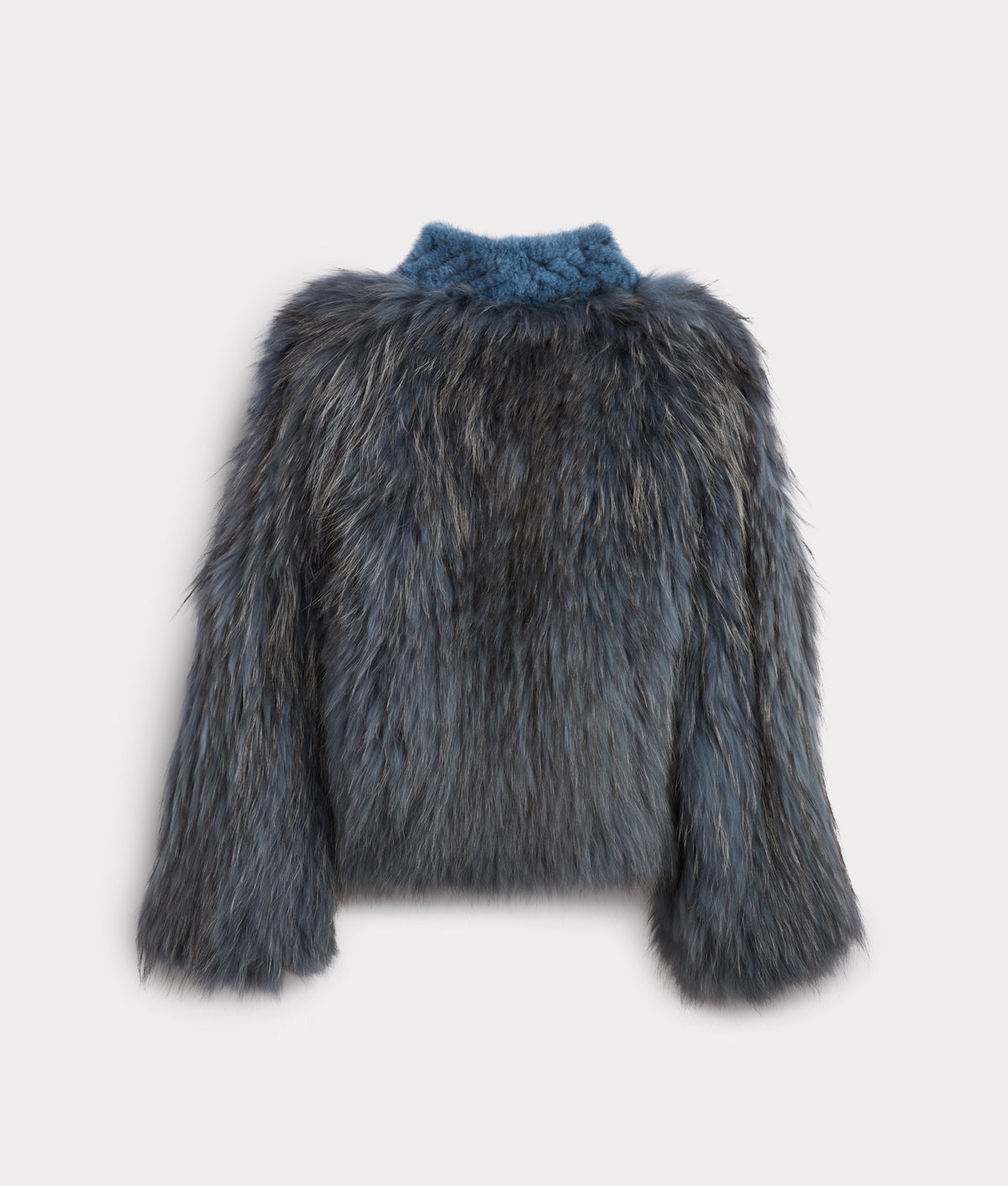 Janine Fur Jacket :: Turquoise 3