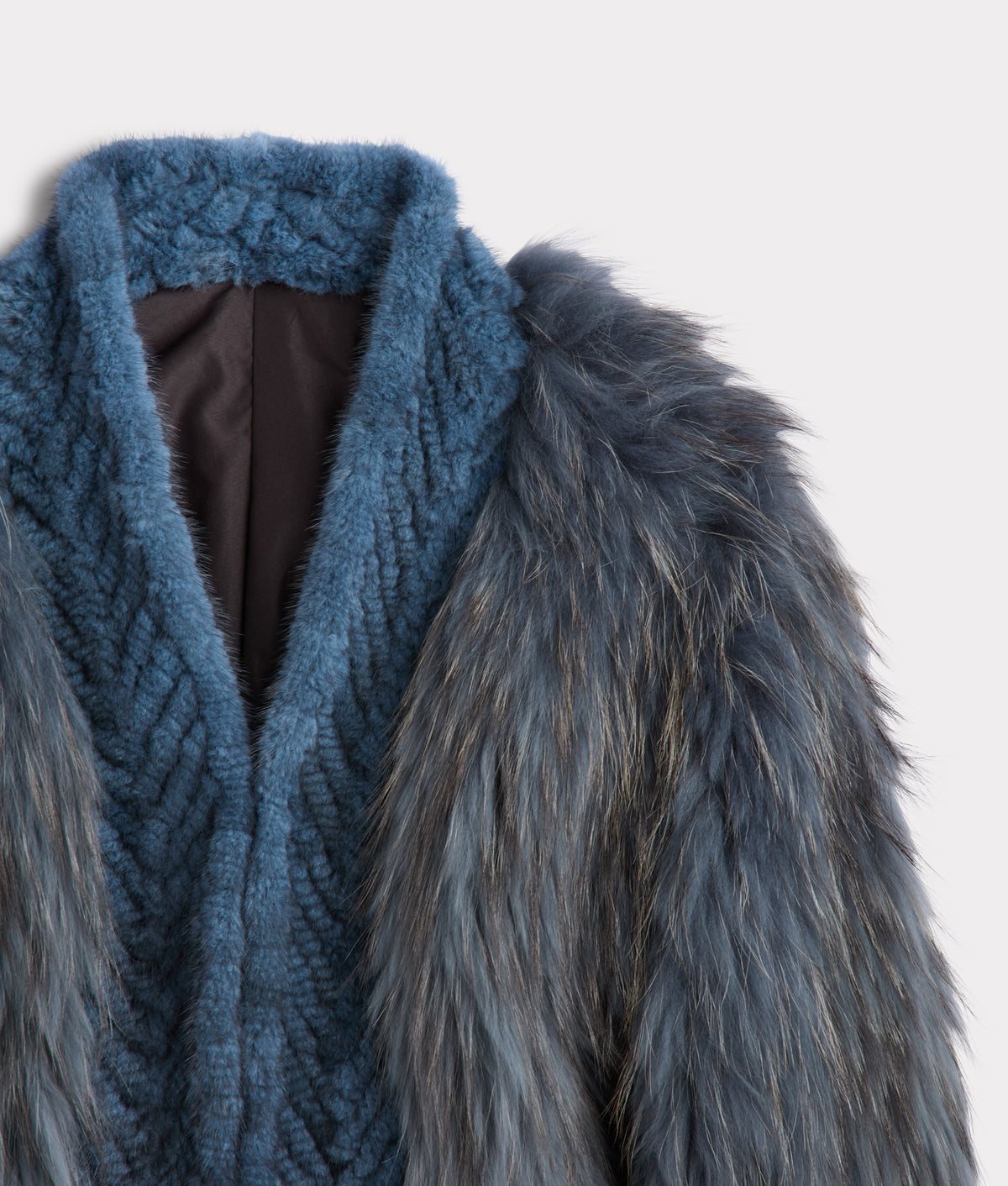 Janine Fur Jacket :: Turquoise 4