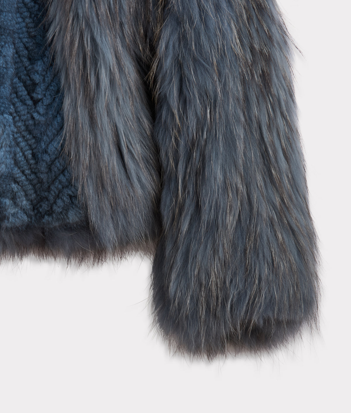 Janine Fur Jacket :: Turquoise 5