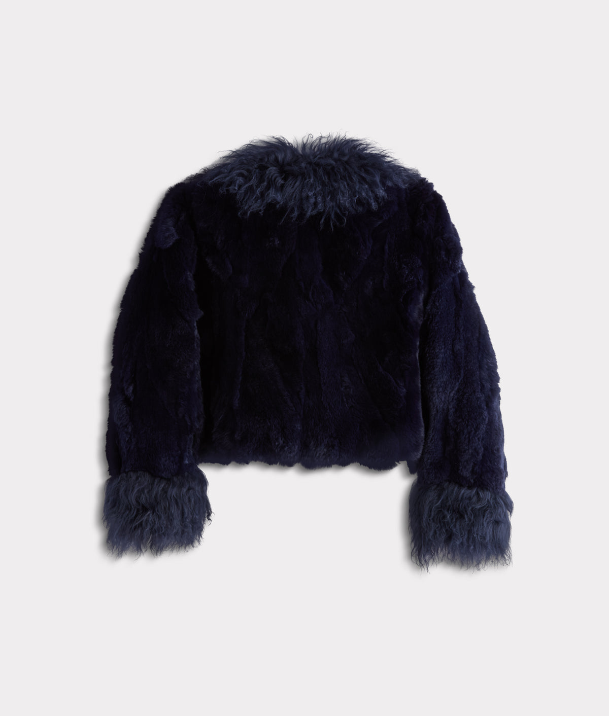 Melbourn Fur Jacket :: Navy 3