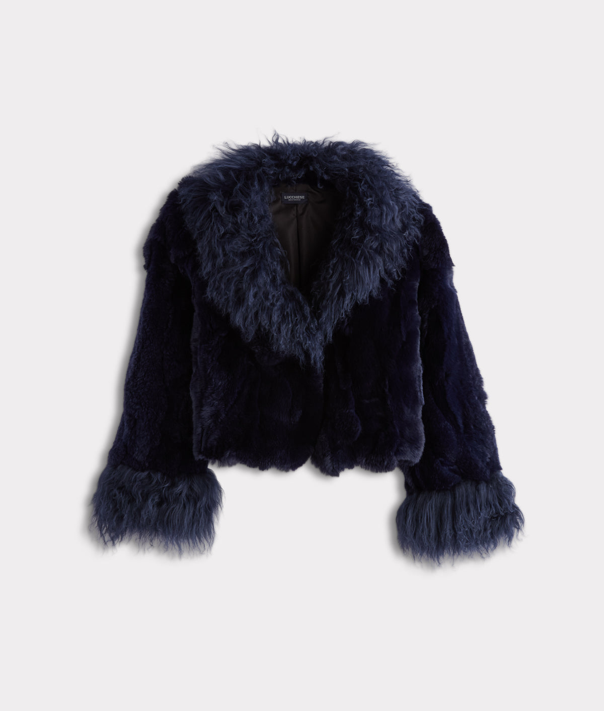 Melbourn Fur Jacket :: Navy 1