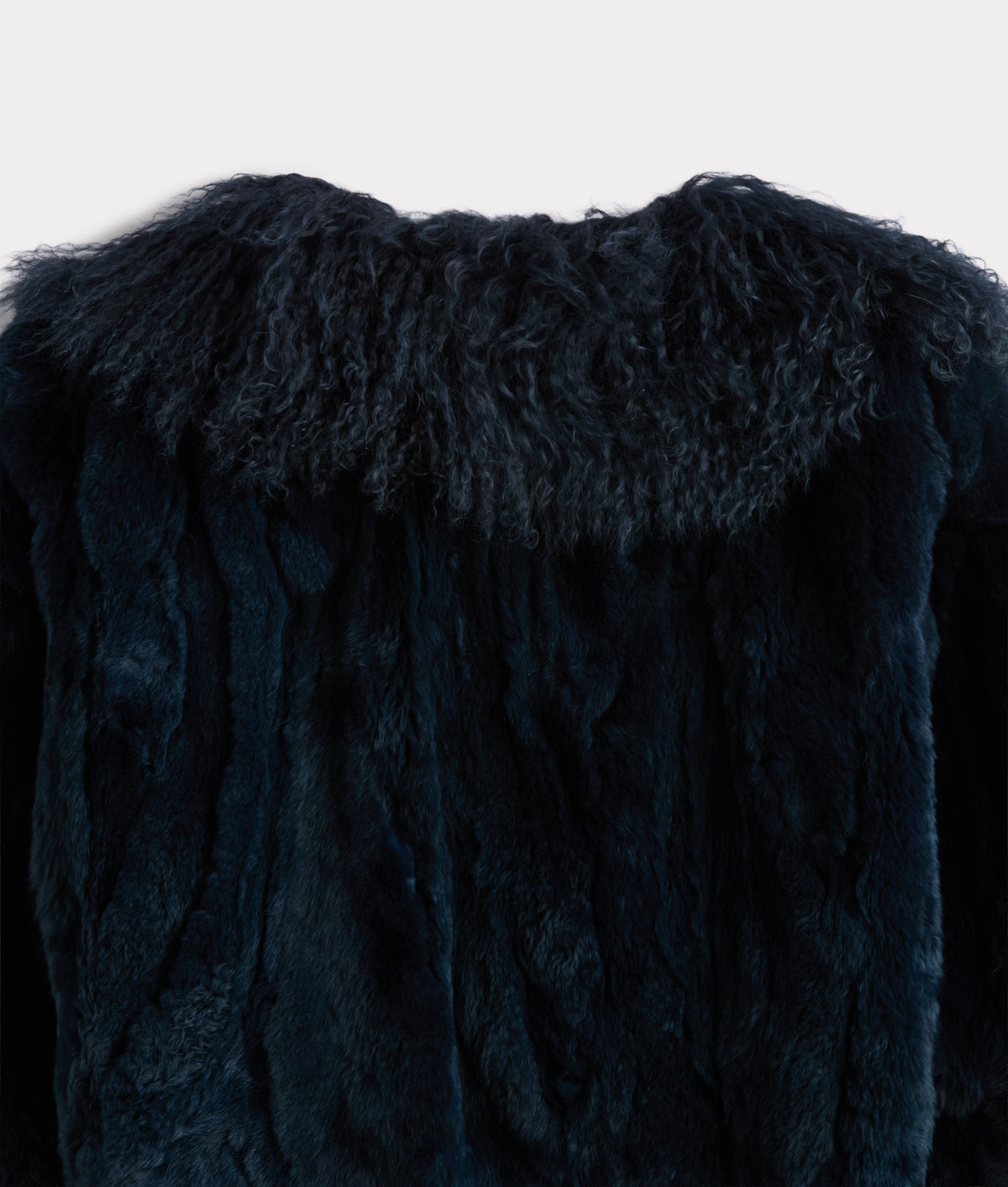 Melbourn Rabbit & Tibetan Lamb Jacket :: Turquoise 11