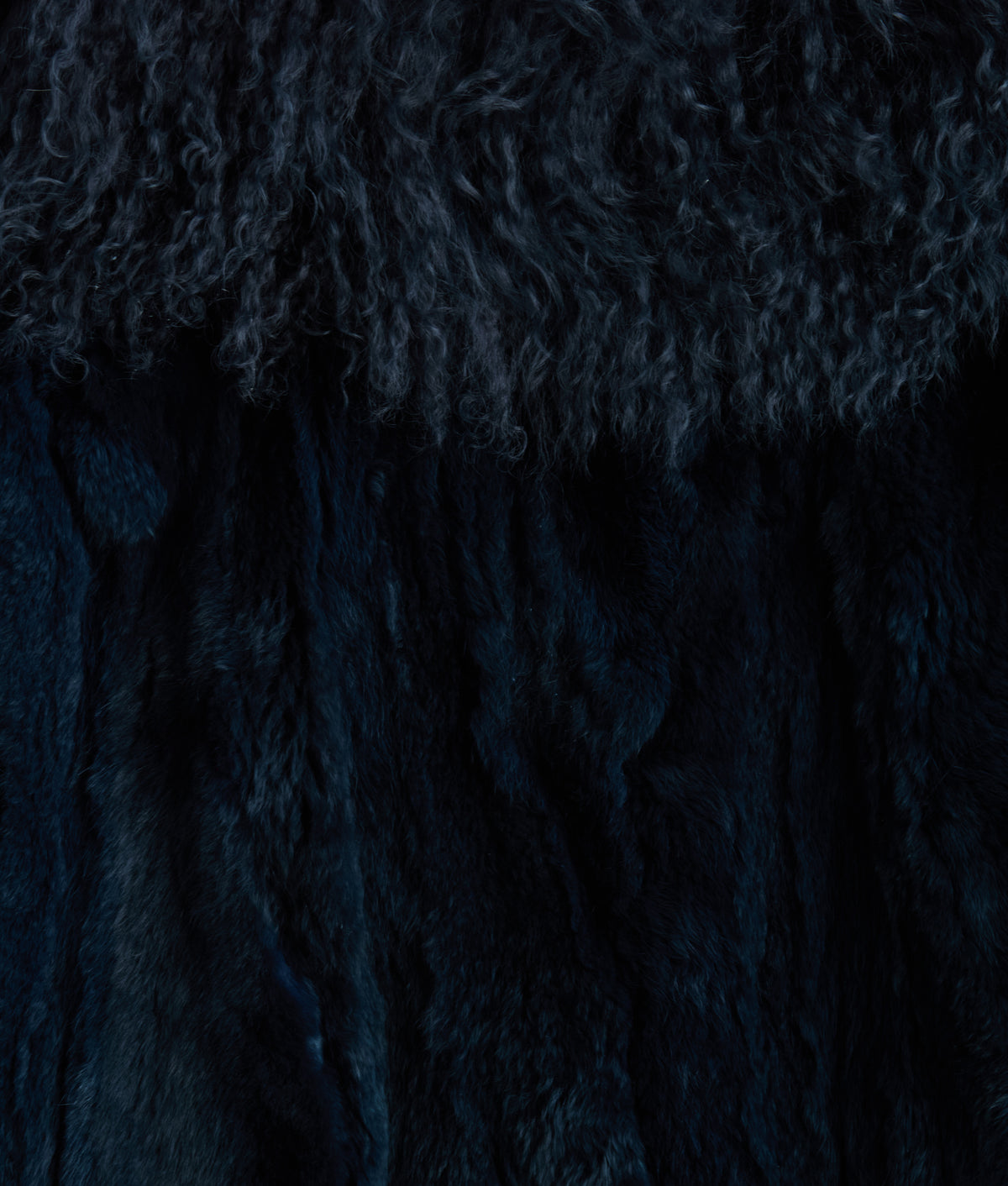 Melbourn Rabbit & Tibetan Lamb Jacket :: Turquoise 12