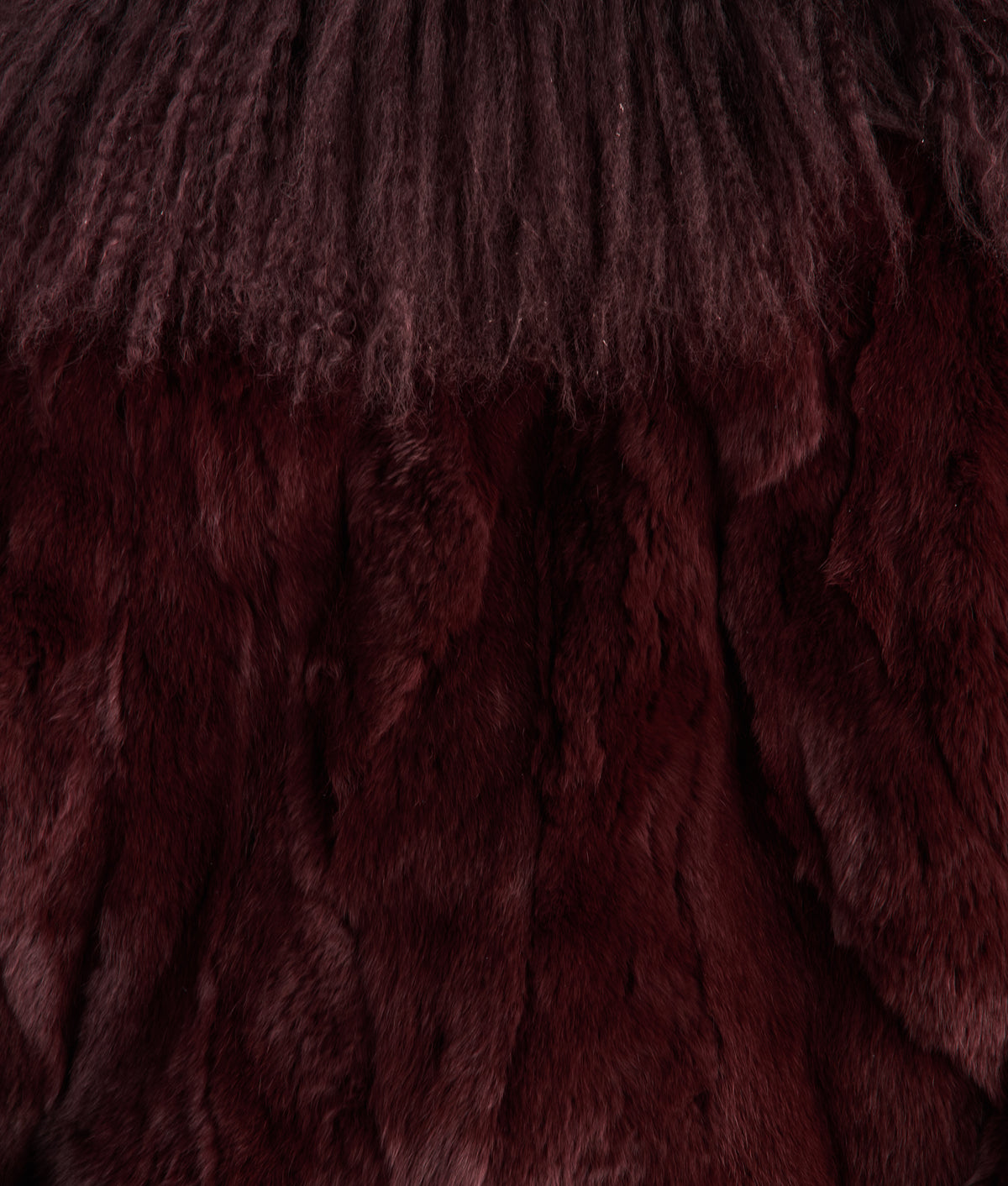 Melbourn Fur Jacket :: Black Cherry 9