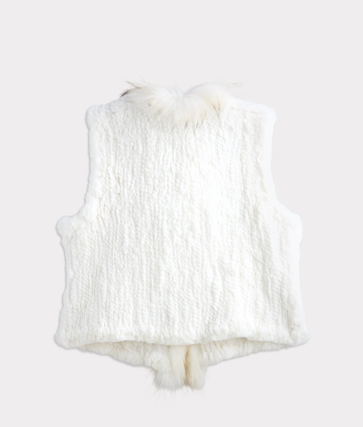 Elysian Fur Vest :: White 3