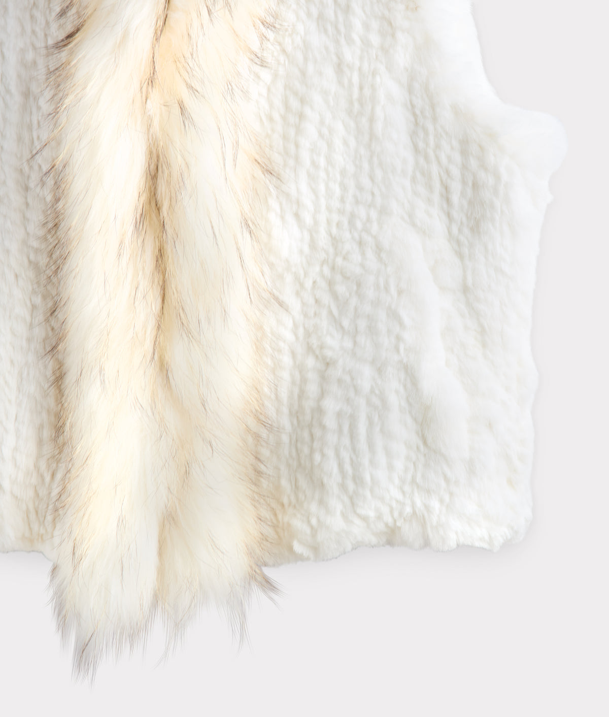 Elysian Fur Vest :: White 8