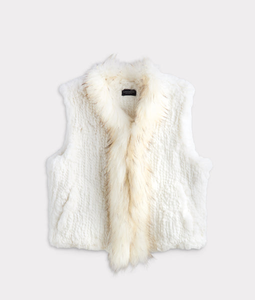 Elysian Fur Vest - Lucchese