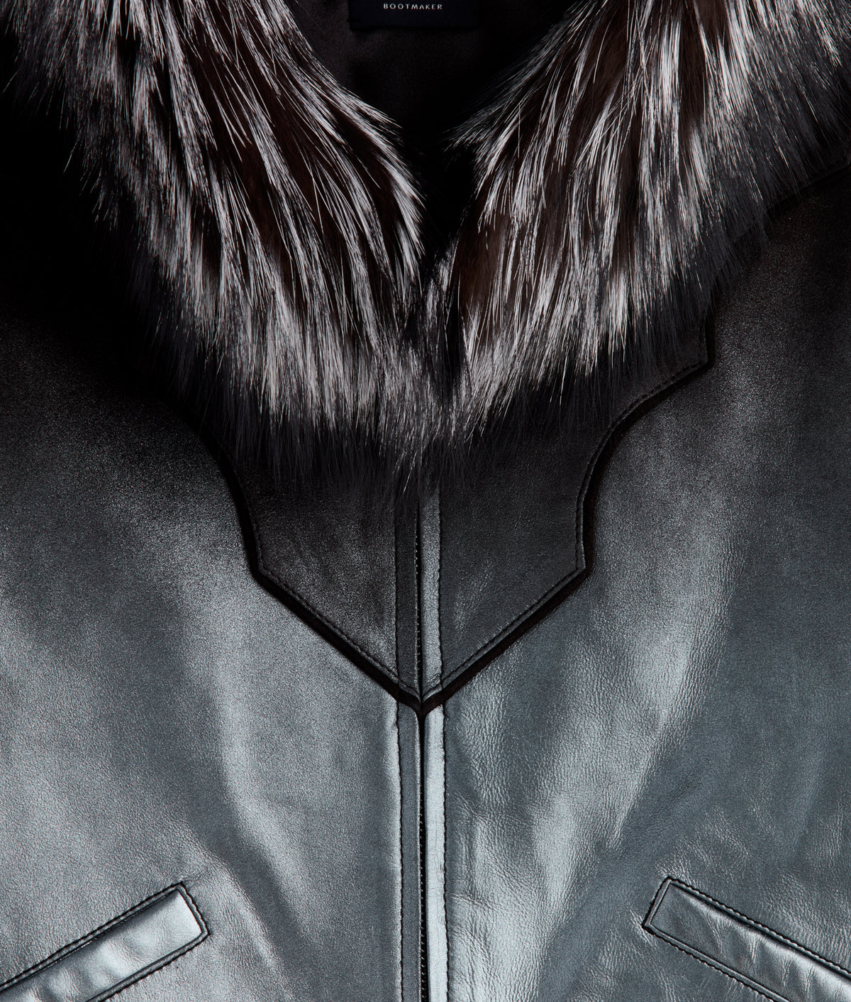 Duchess Of The Range Fur Vest :: Metallic Gradient 7