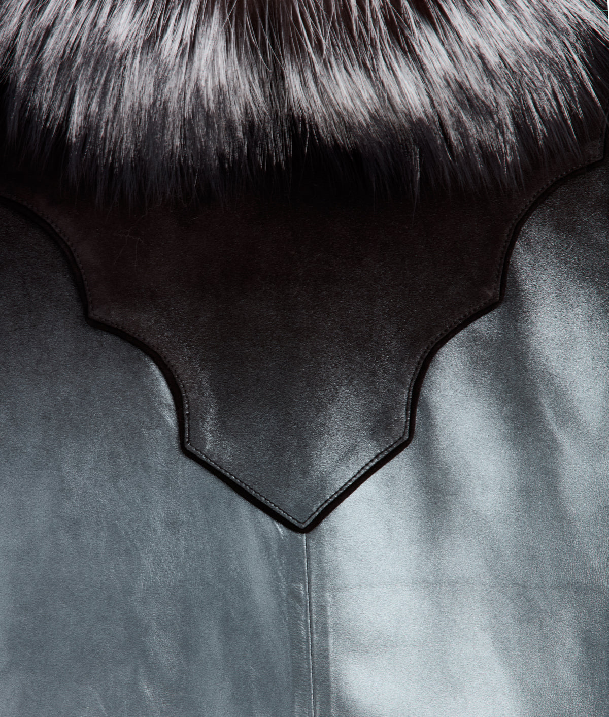 Duchess Of The Range Fur Vest :: Metallic Gradient 8