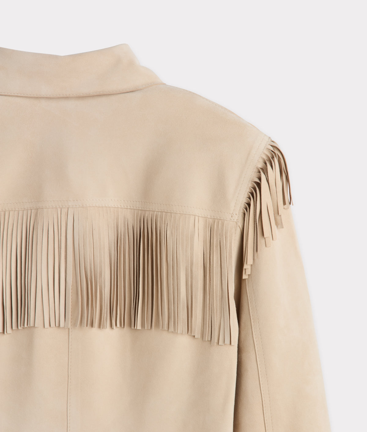 Olathe Fringe Jacket :: Sand 7