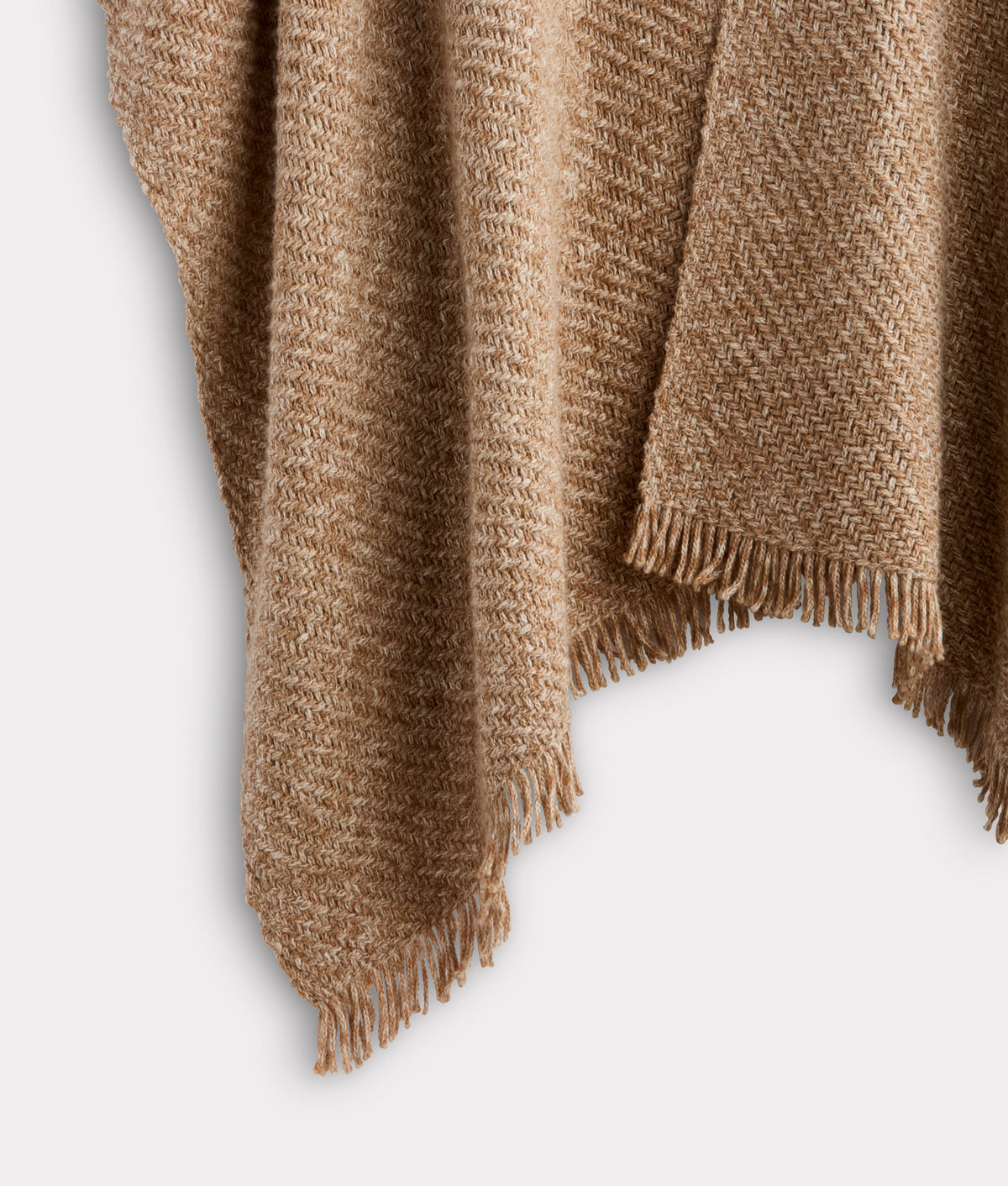 Ava Short Cape :: Light Brown 4