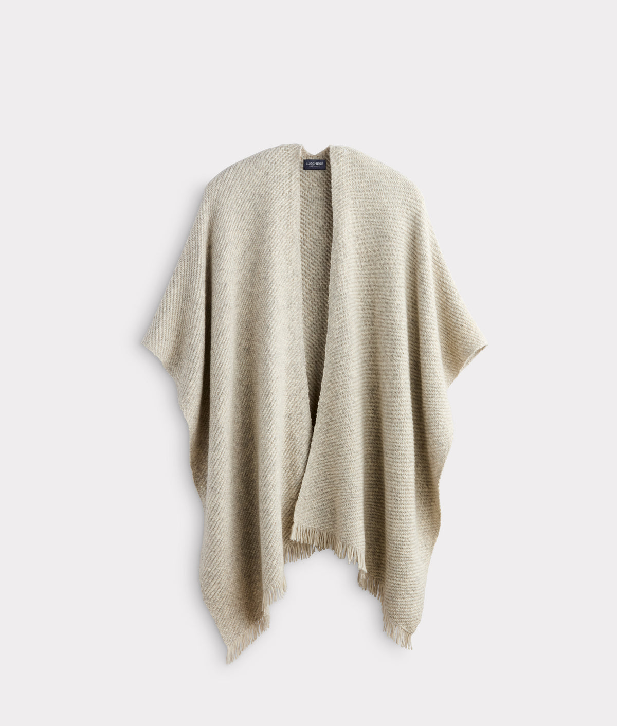 Ava Short Cape :: Sand 1