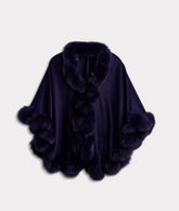 Arden Cashmere Wrap :: Navy