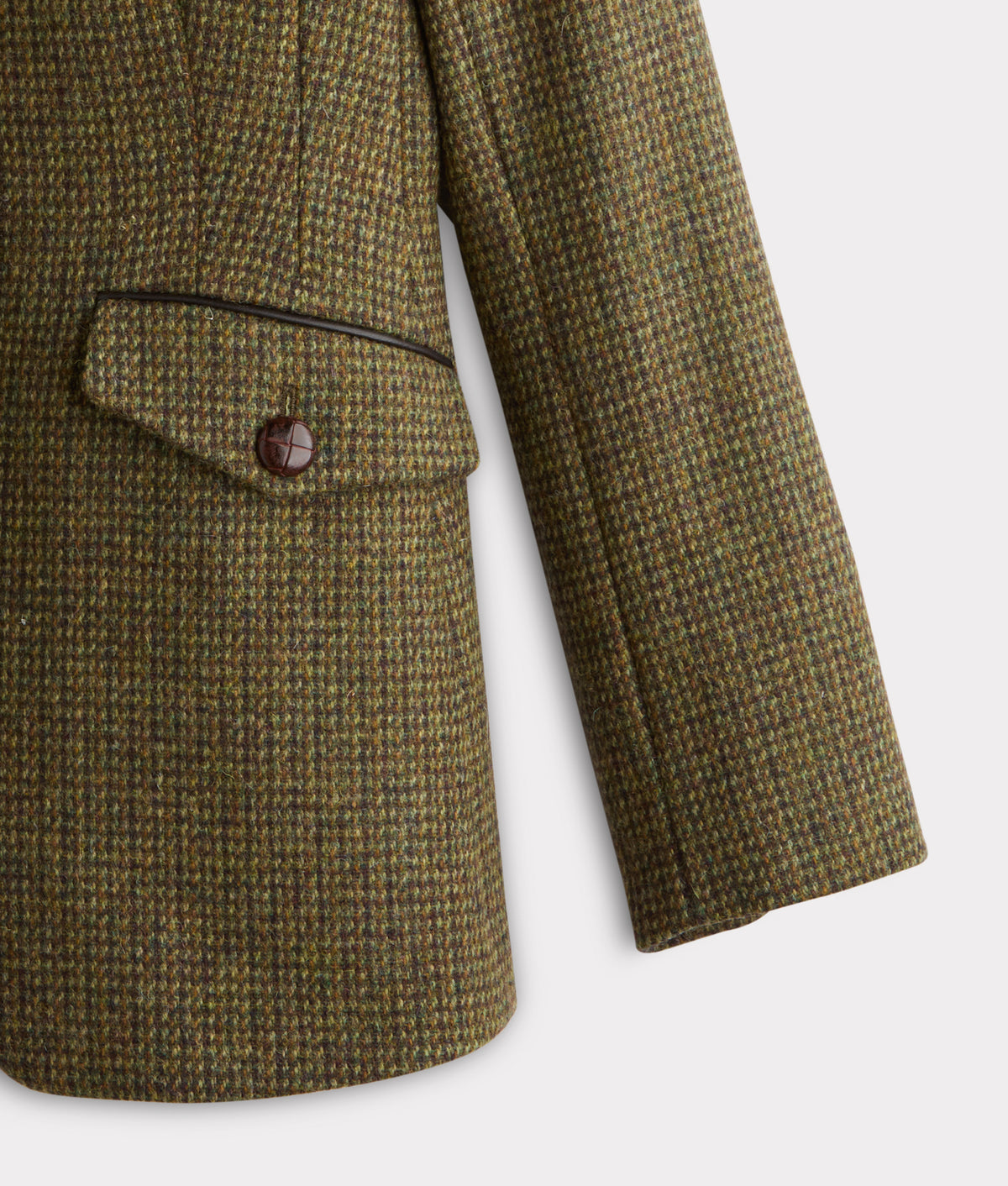 Kate Irish Tweed Blazer :: Olive 5