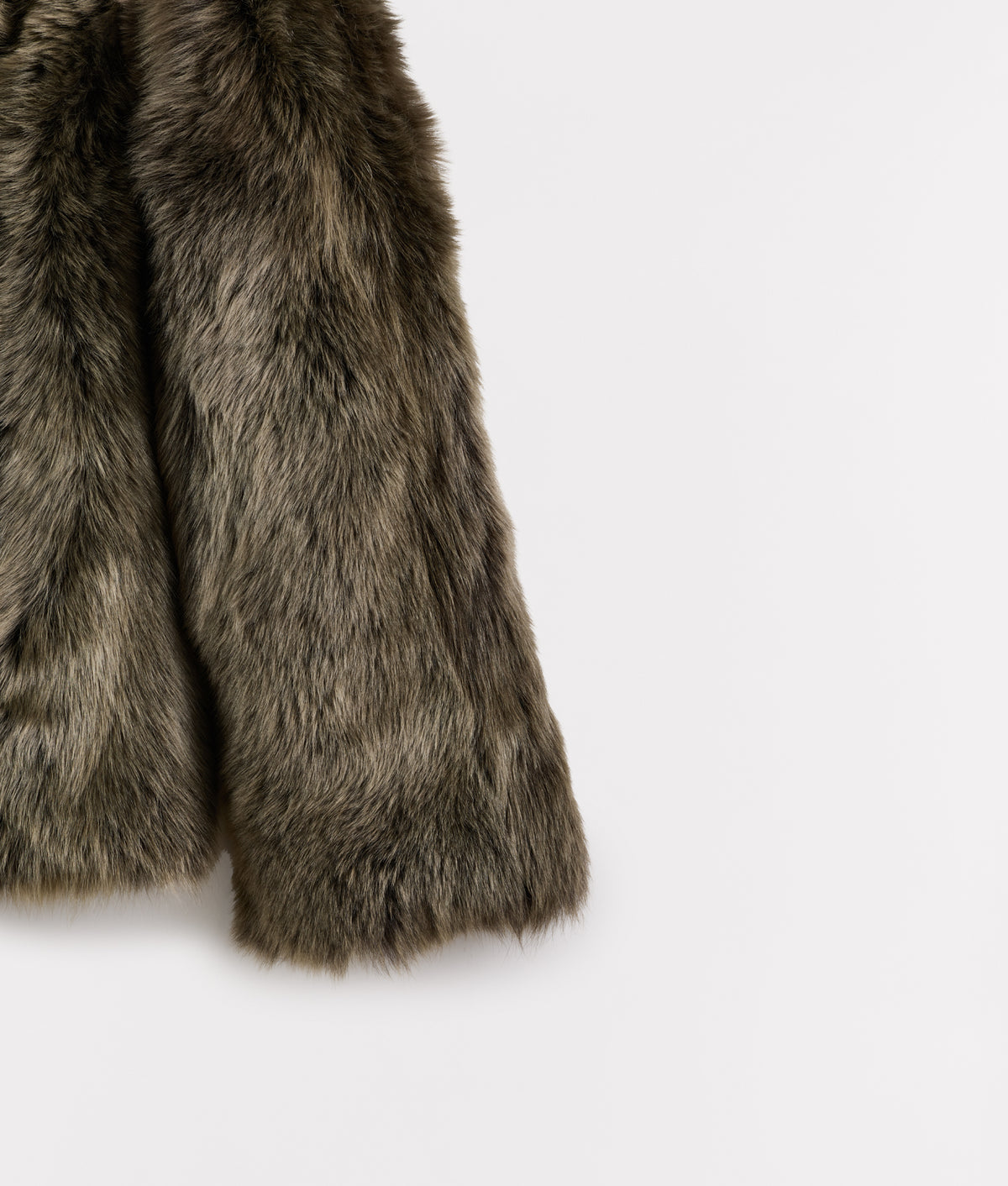 Beth Toscana Shearling Jacket :: Olive 6