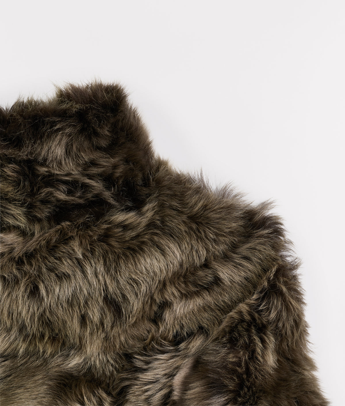 Beth Toscana Shearling Jacket :: Olive 10