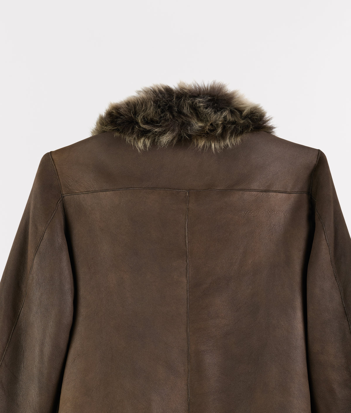 Beth Toscana Shearling Jacket :: Olive 18