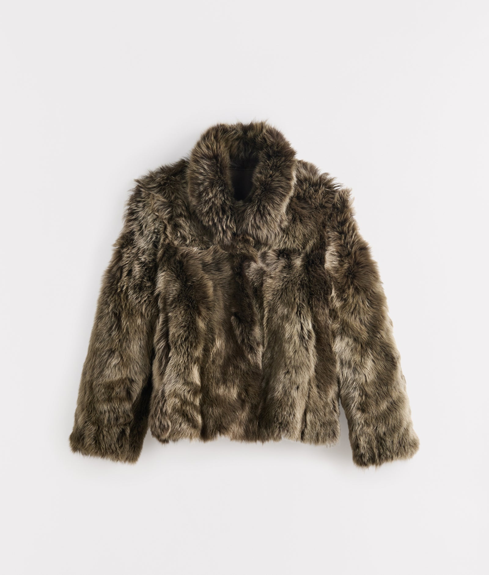 Beth Toscana Shearling Jacket :: Olive