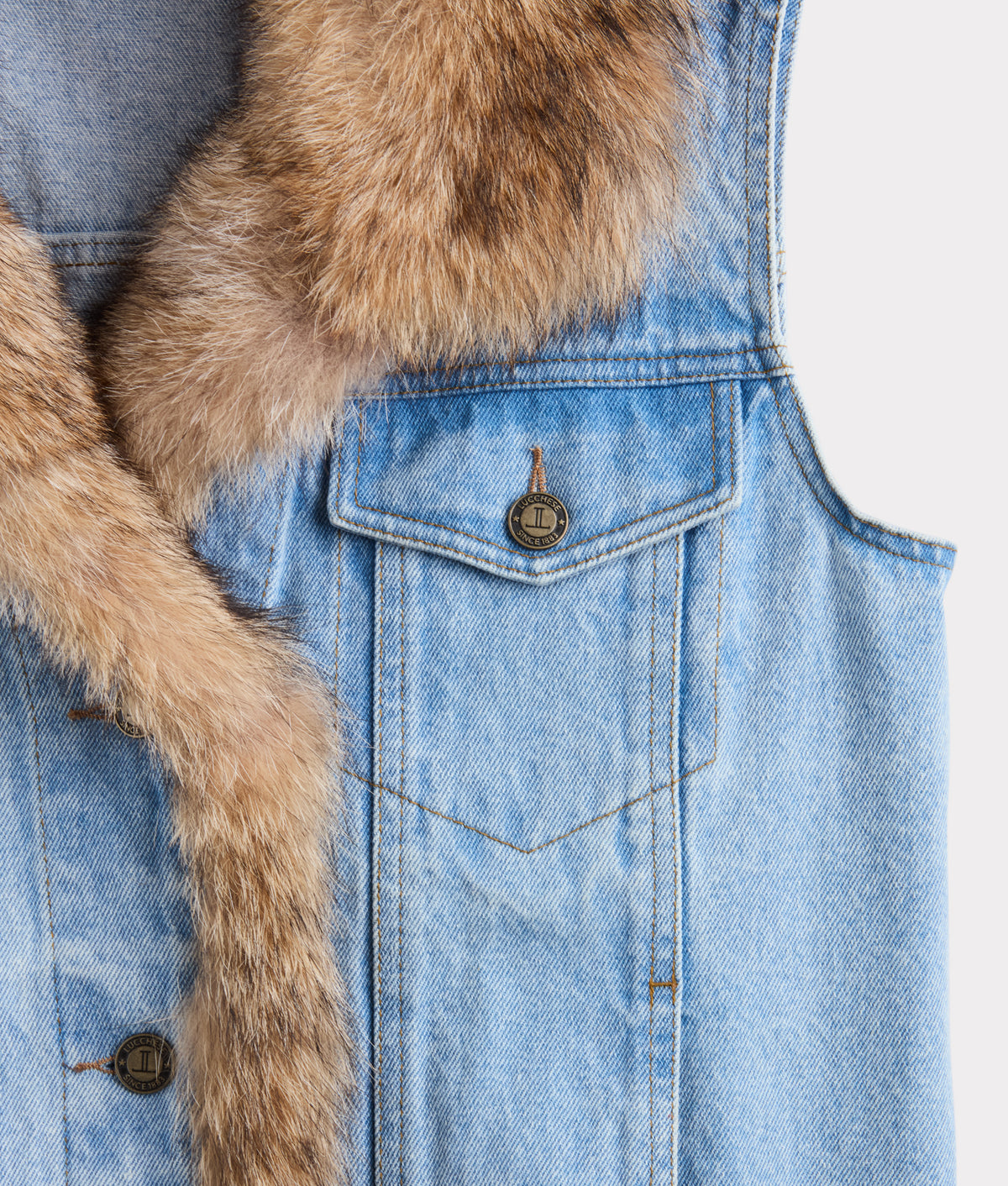 Reverie Coyote & Denim Vest :: Denim 3