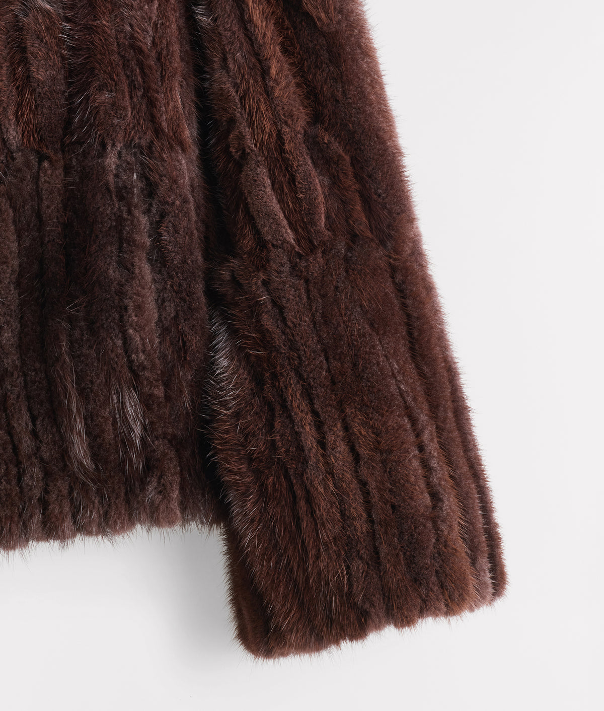Melanie Mink Jacket :: Mahogany 5