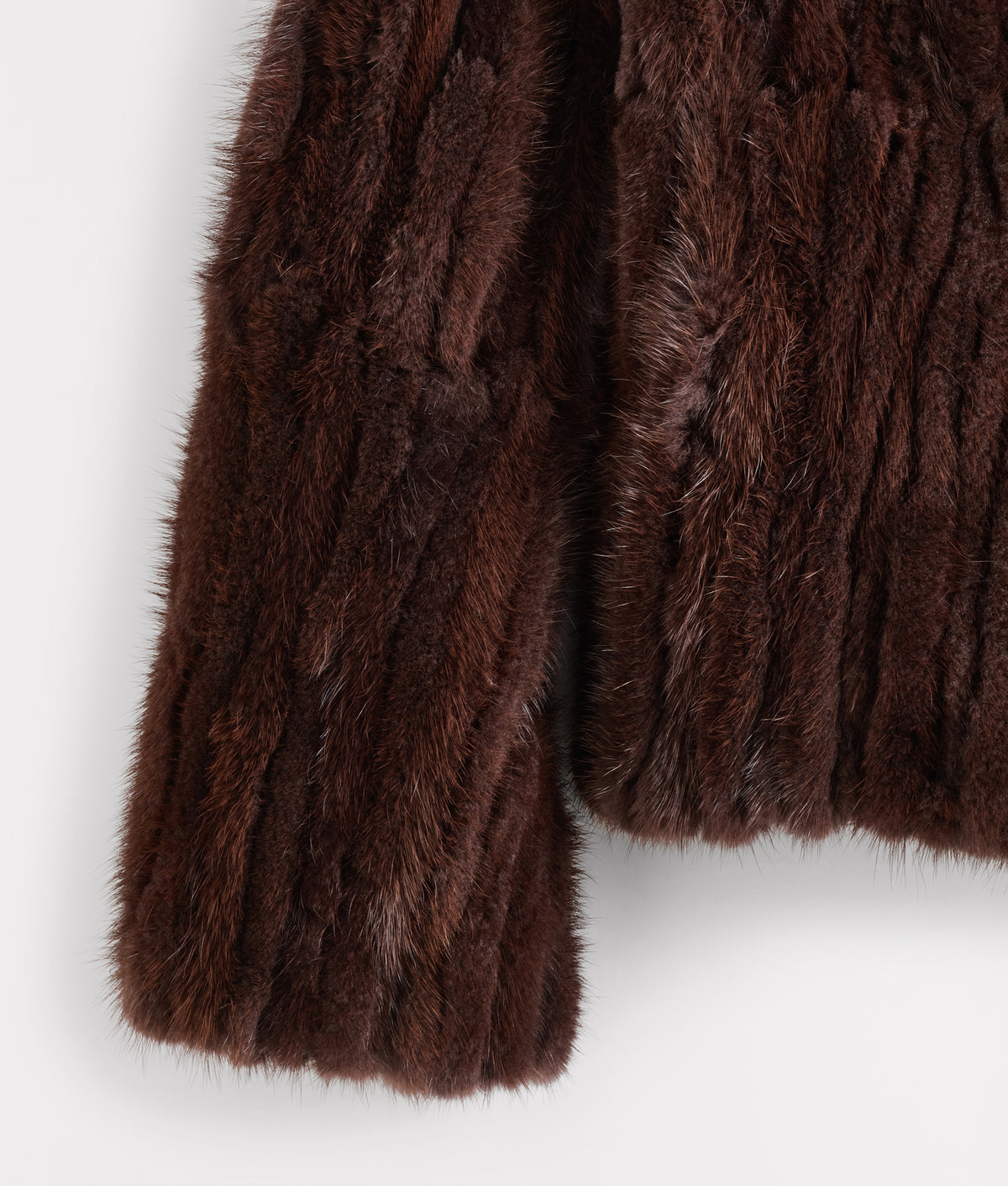 Melanie Mink Jacket :: Mahogany 4