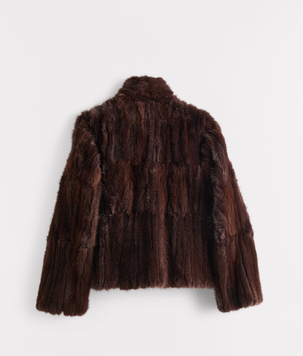 Melanie Mink Jacket :: Mahogany 3