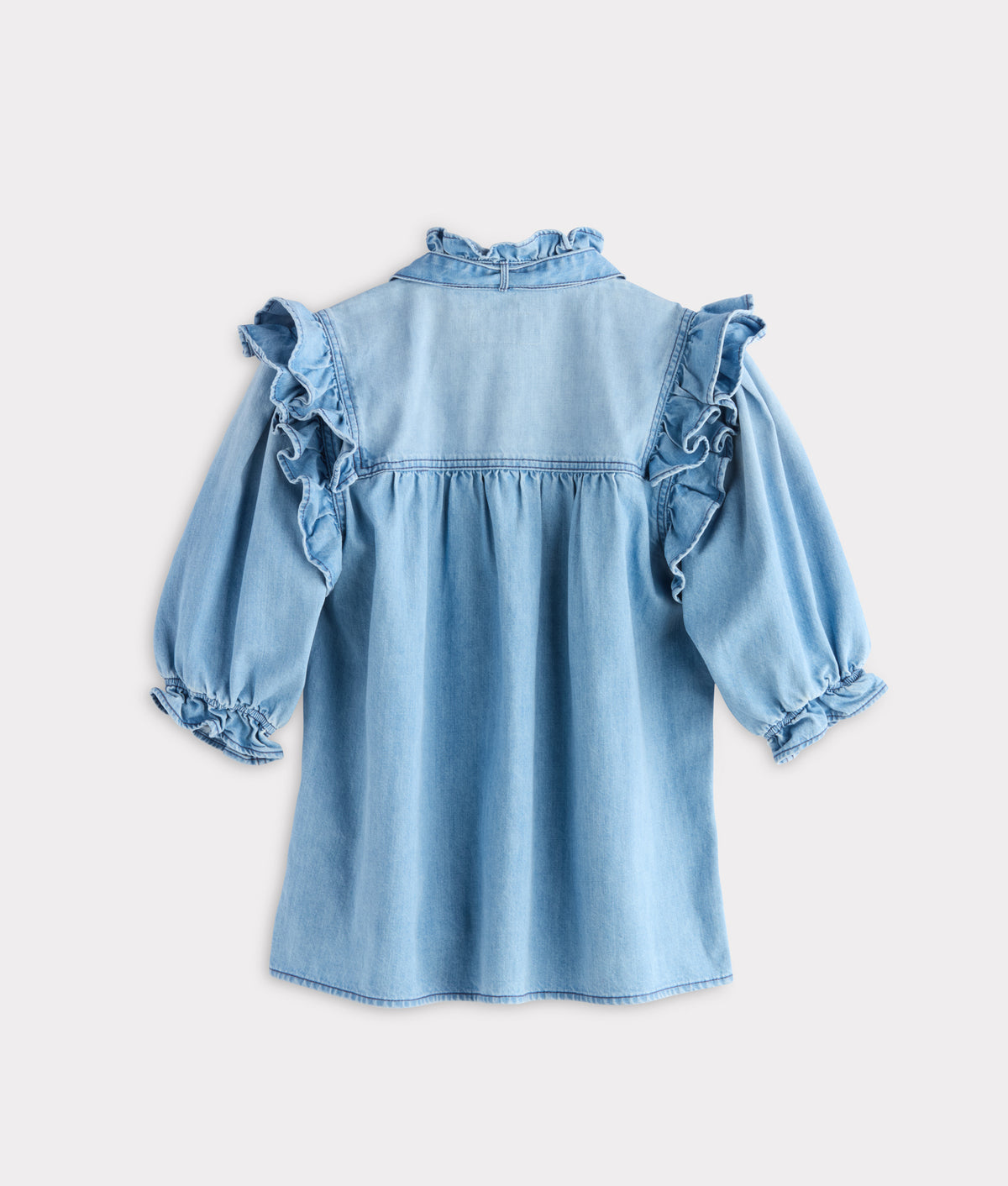 Corlee Denim Blouse :: Blue Bird 3