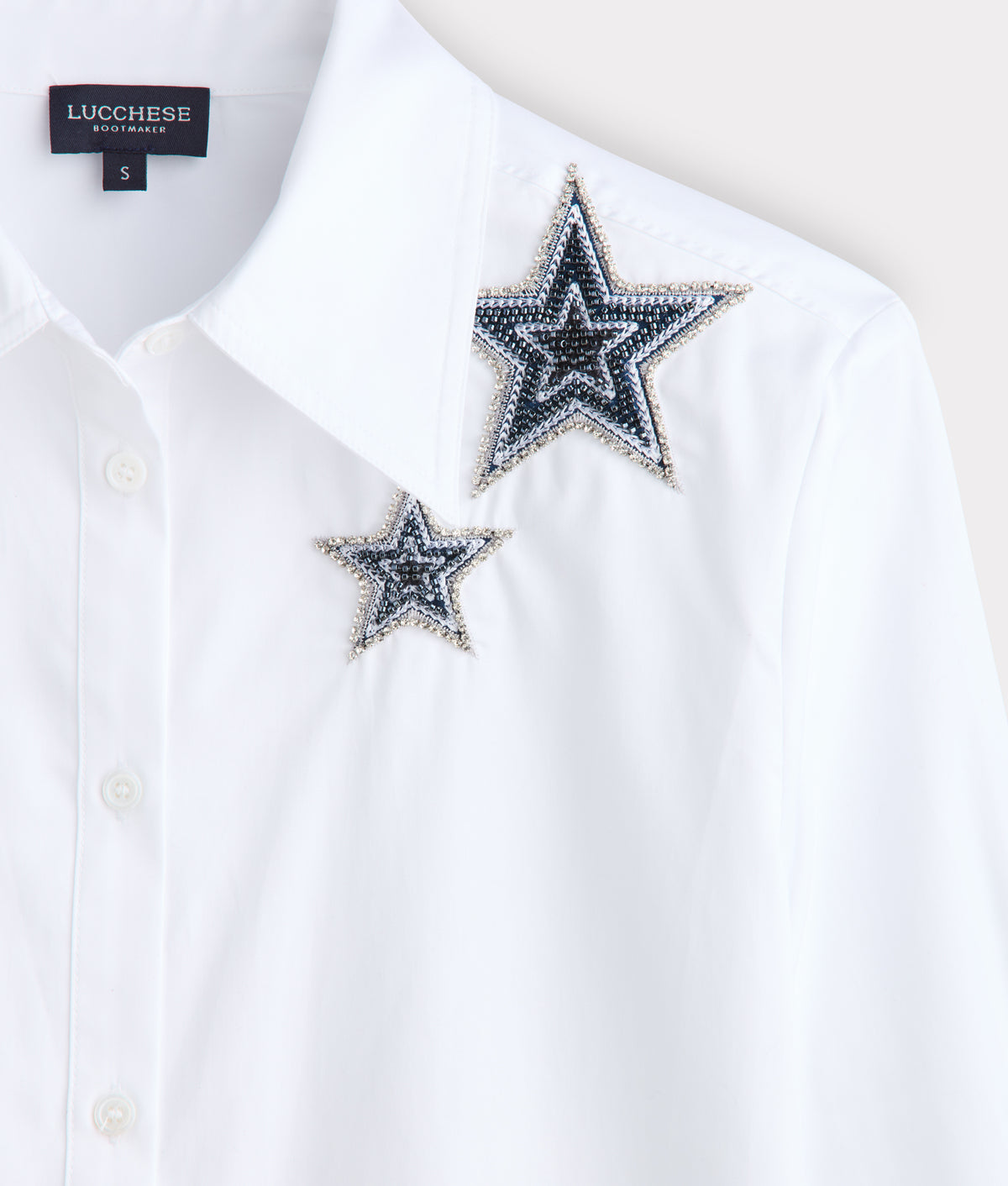 Lucchese x Dallas Cowboys Blouse :: White 6