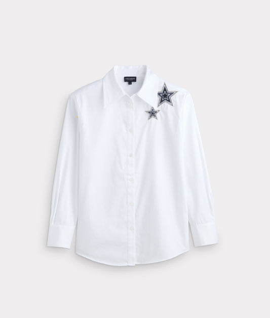 Lucchese x Dallas Cowboys Blouse :: White