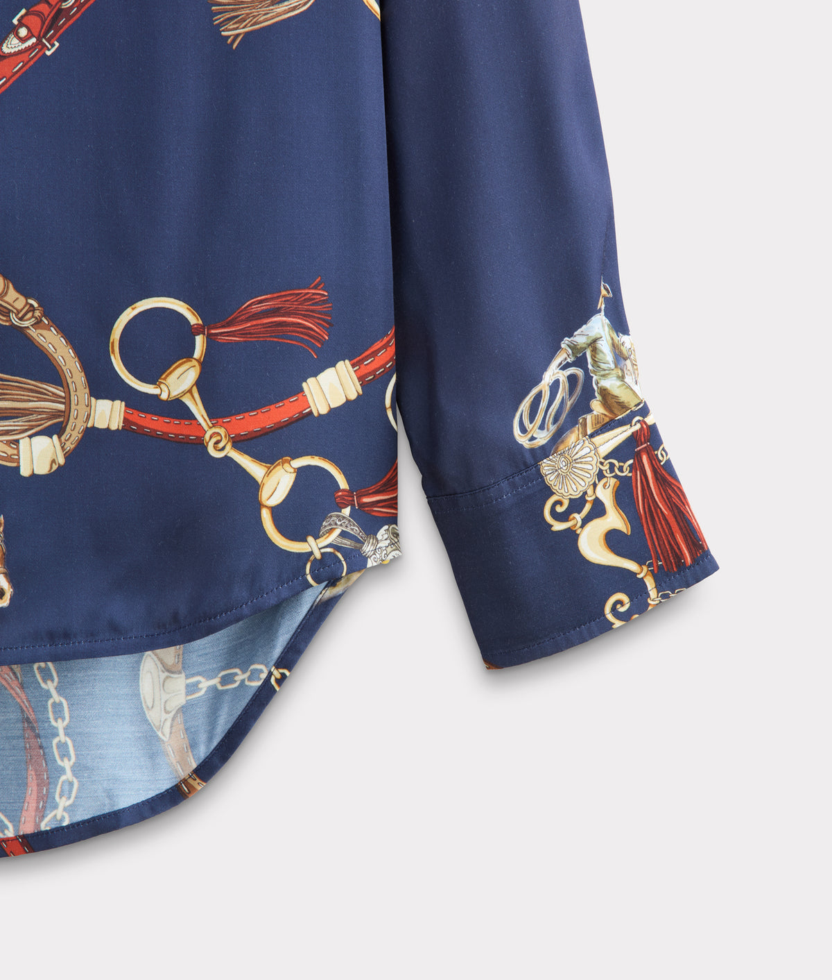 Carolina Blouse :: Navy/Multi 7