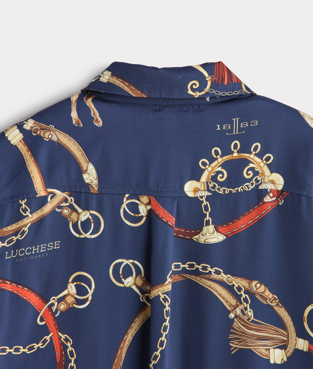 Carolina Blouse :: Navy/Multi 5