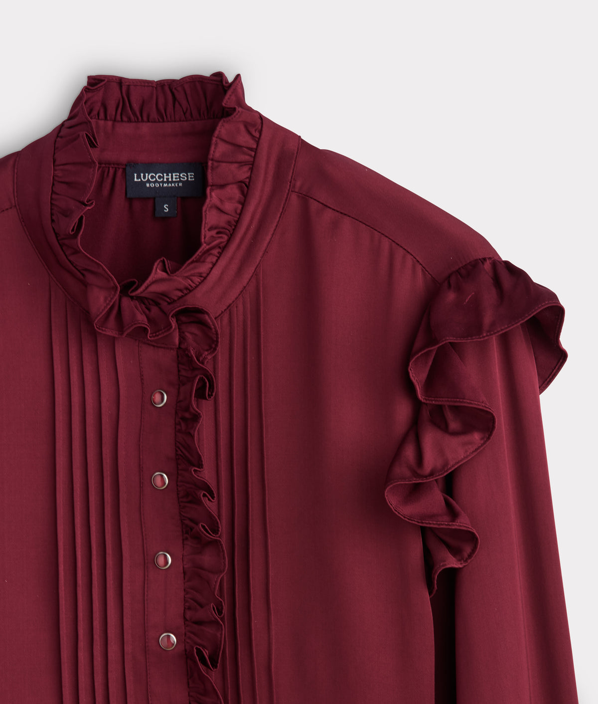 Lourdes Blouse :: Black Cherry 7