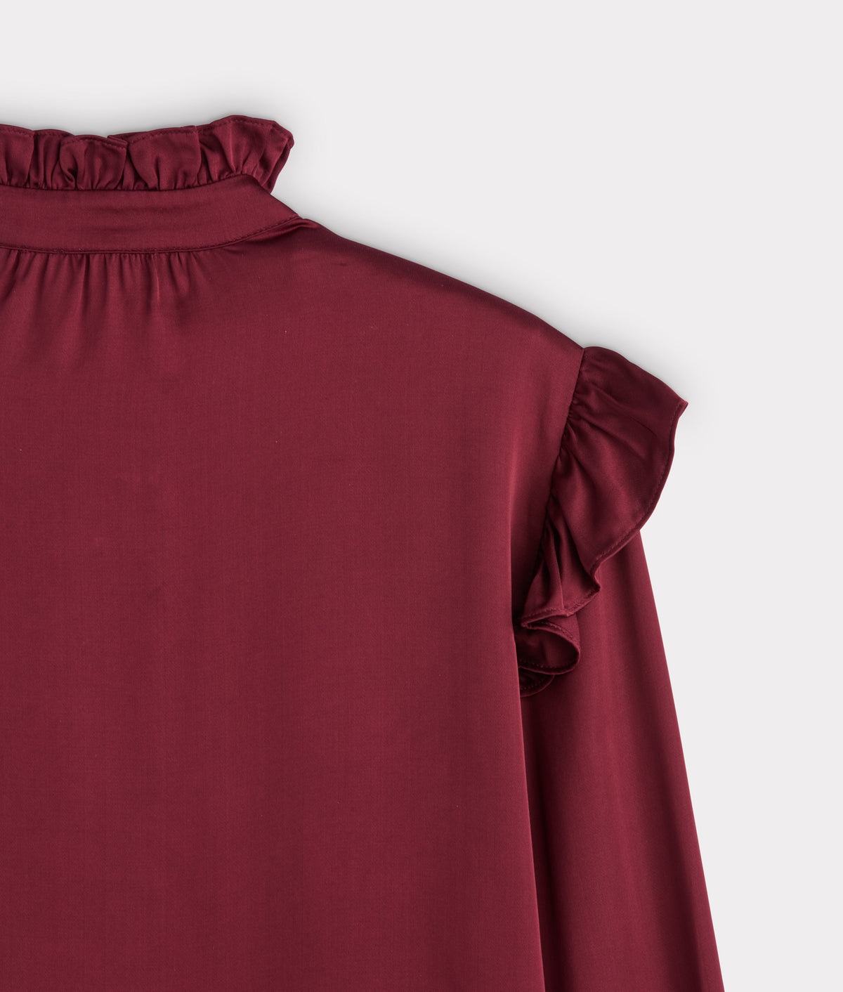 Lourdes Blouse :: Black Cherry 8