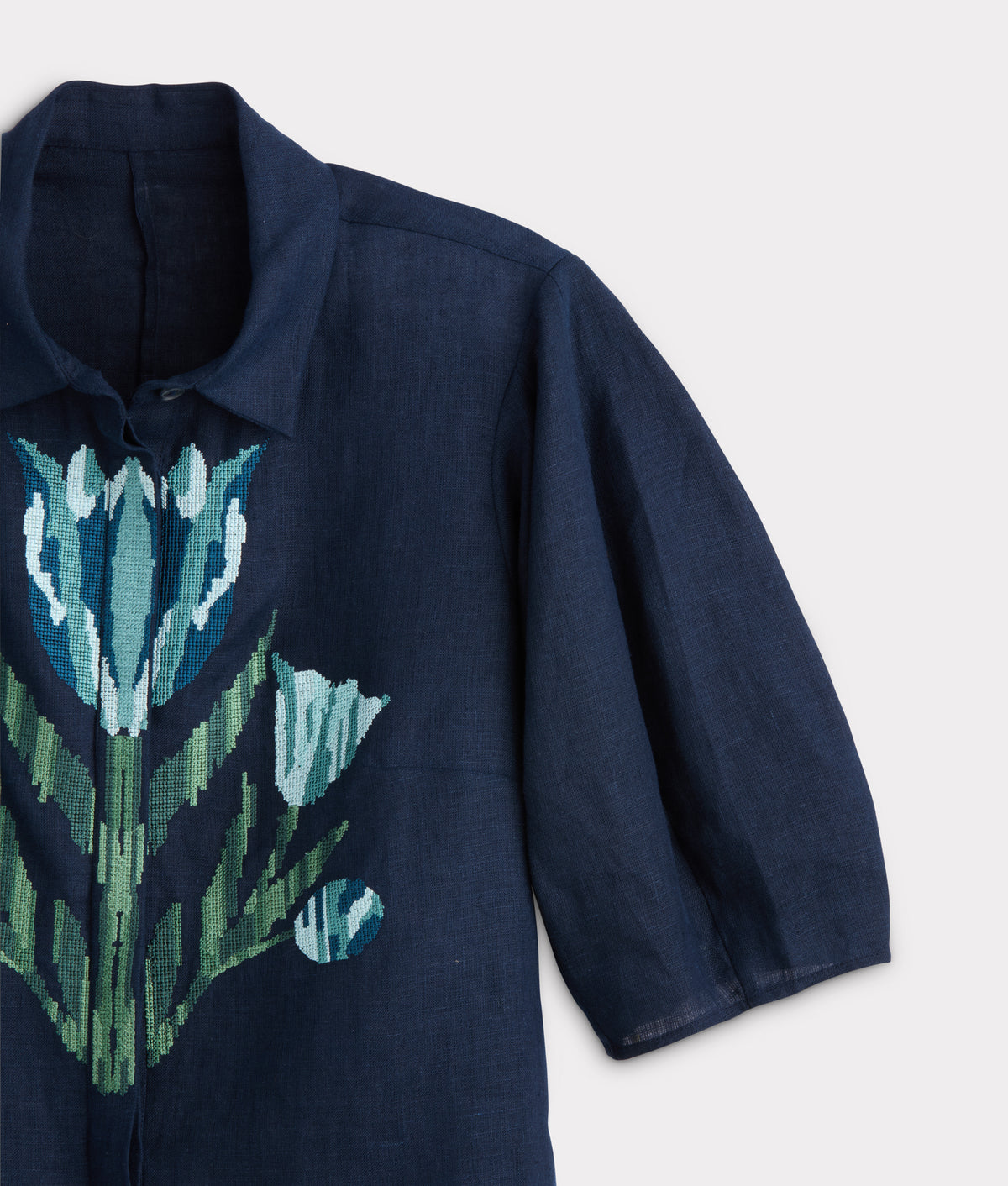 Lela Rose x Lucchese Skylark :: Navy 3