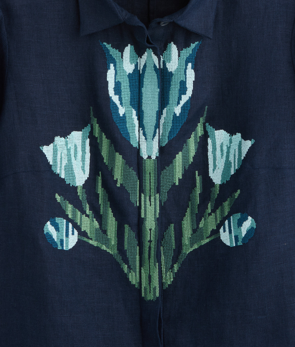 Lela Rose x Lucchese Skylark :: Navy 7