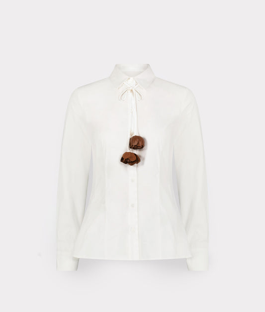 Lela Rose x Lucchese Bunting :: White