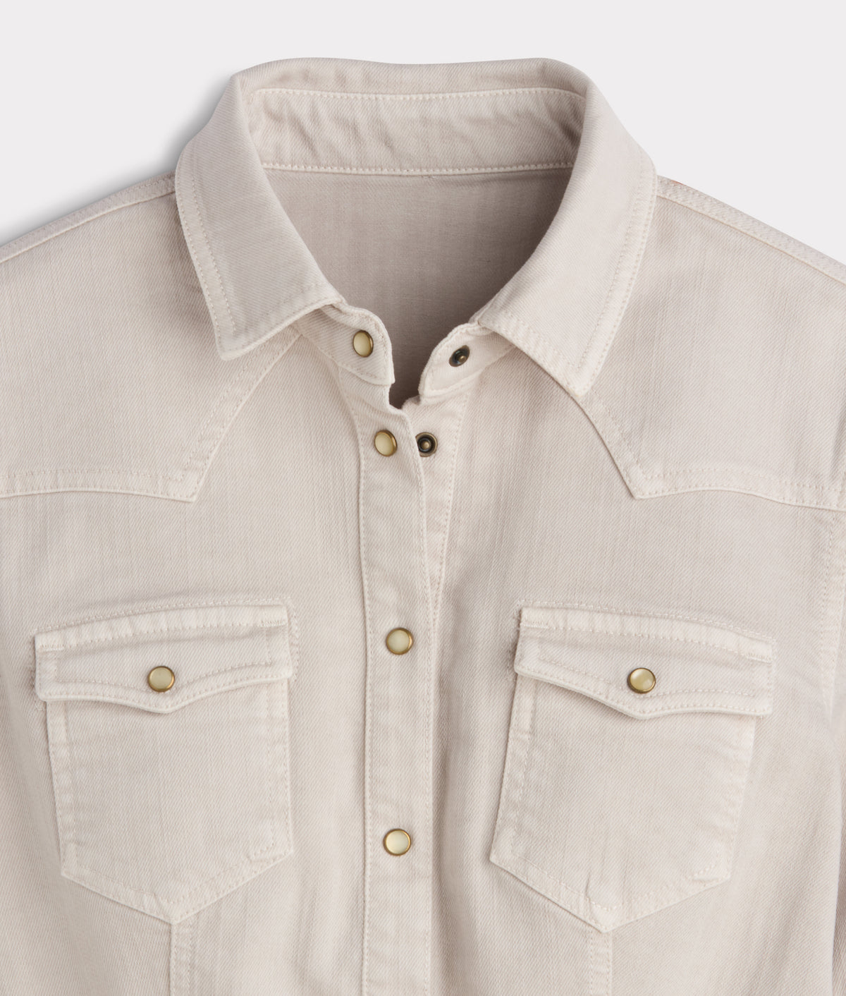Women's Roper Denim Shirt :: Grey 5