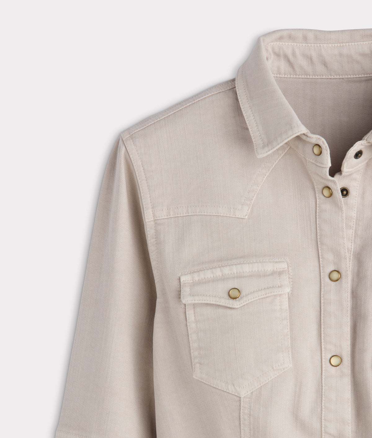 Women's Roper Denim Shirt :: Grey 6