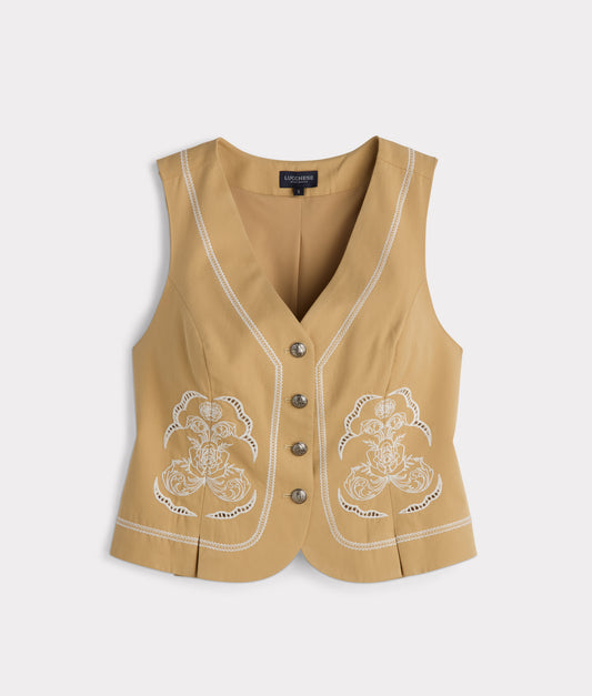Clara Vest :: Tan
