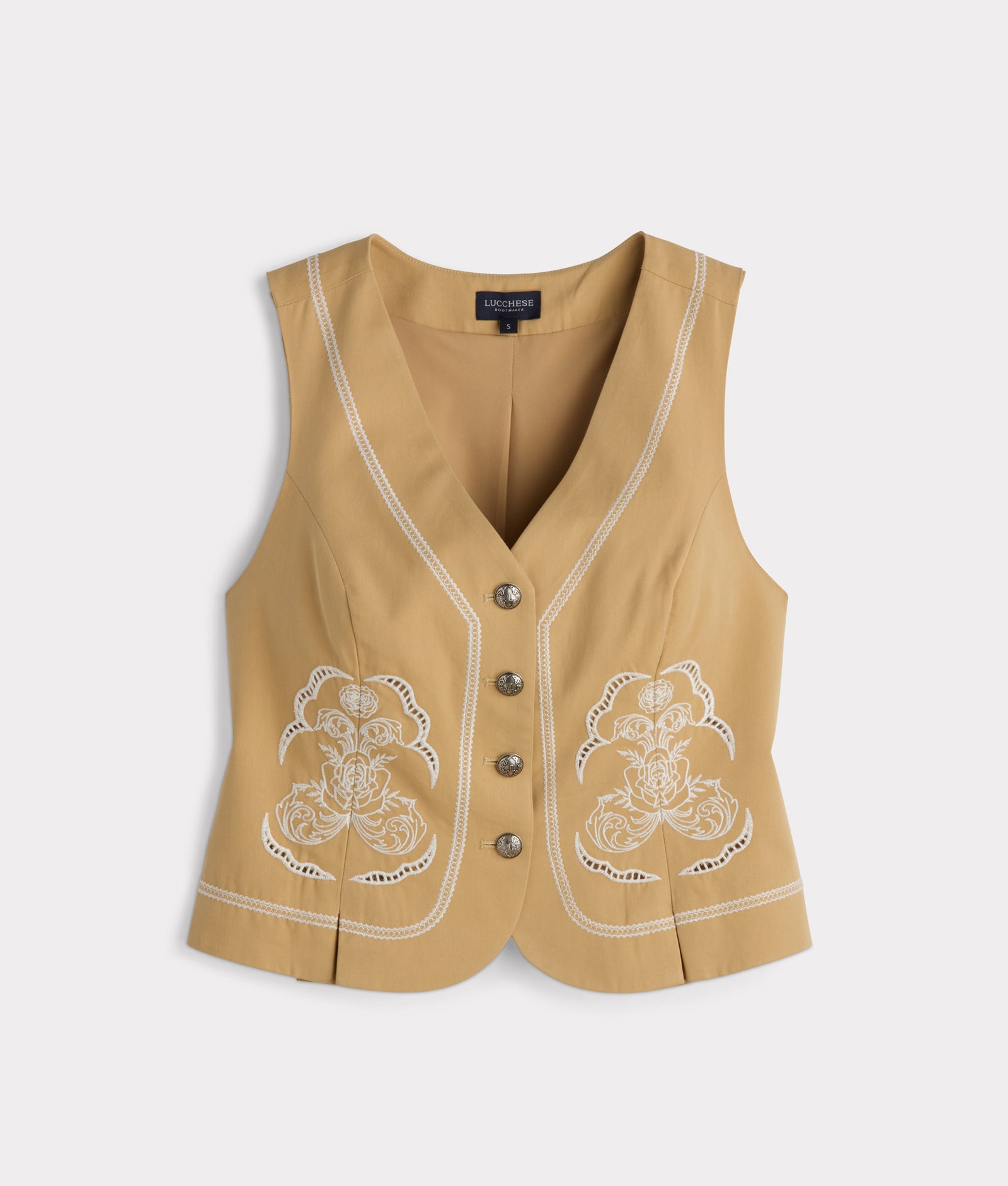 Clara Vest :: Tan product image
