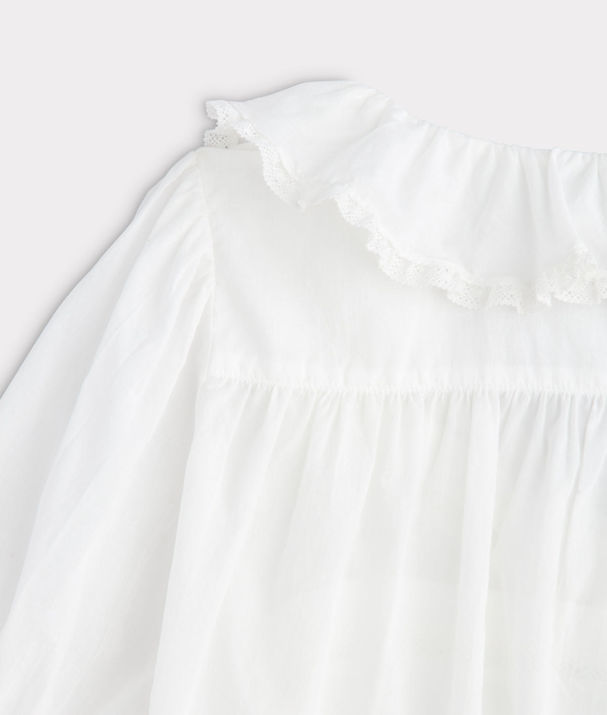 Belle Ruffle Blouse :: White 7