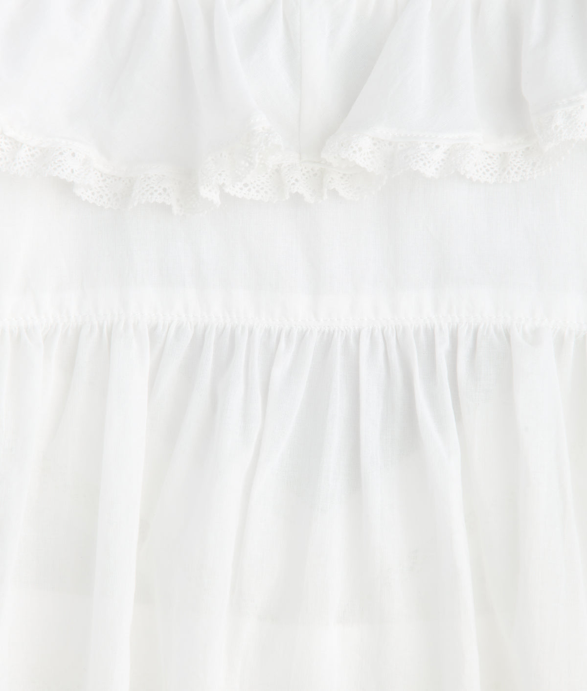 Belle Ruffle Blouse :: White 8