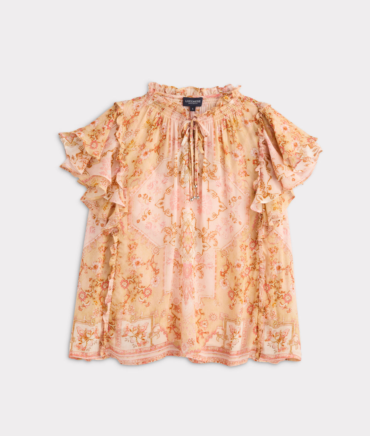 Marley Georgette Blouse :: Pastel 1
